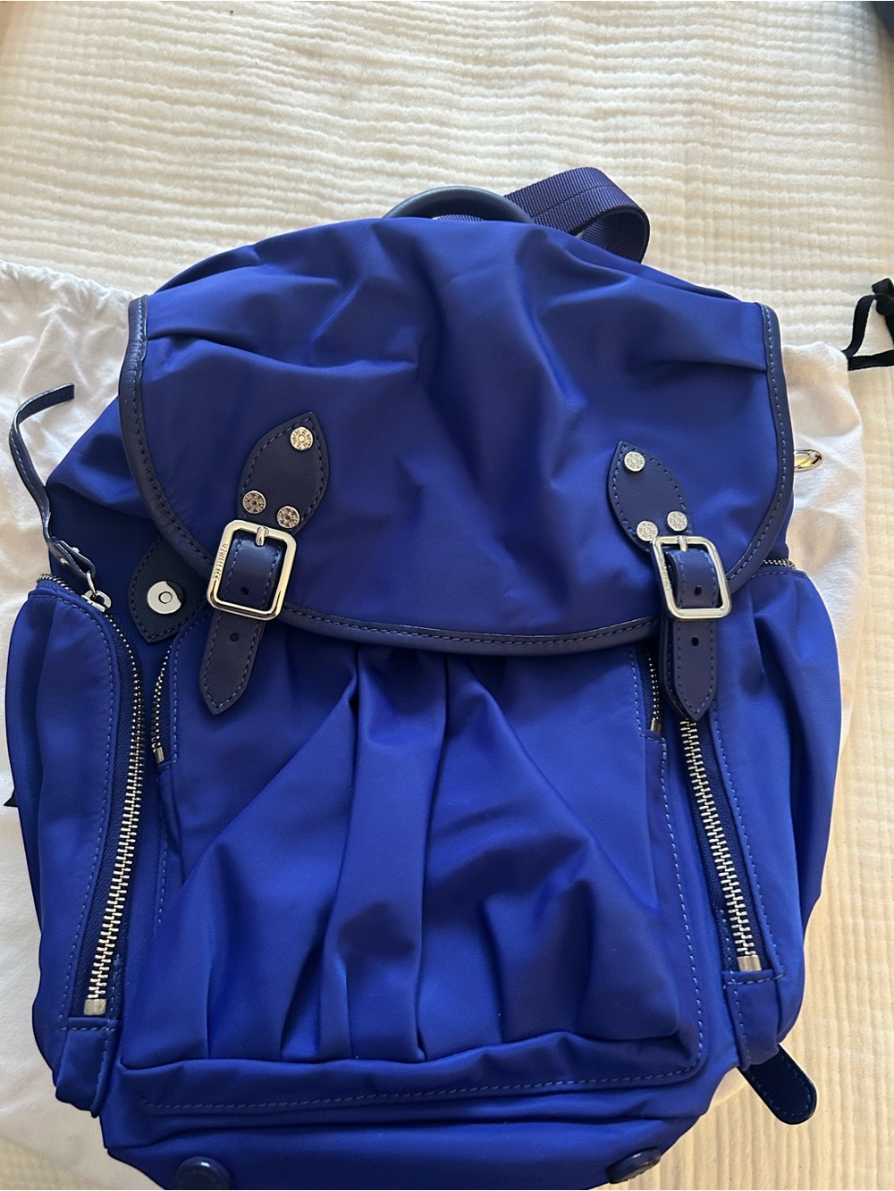 MZ Wallace Blue Women’s Nylon Backpack - New/no tags